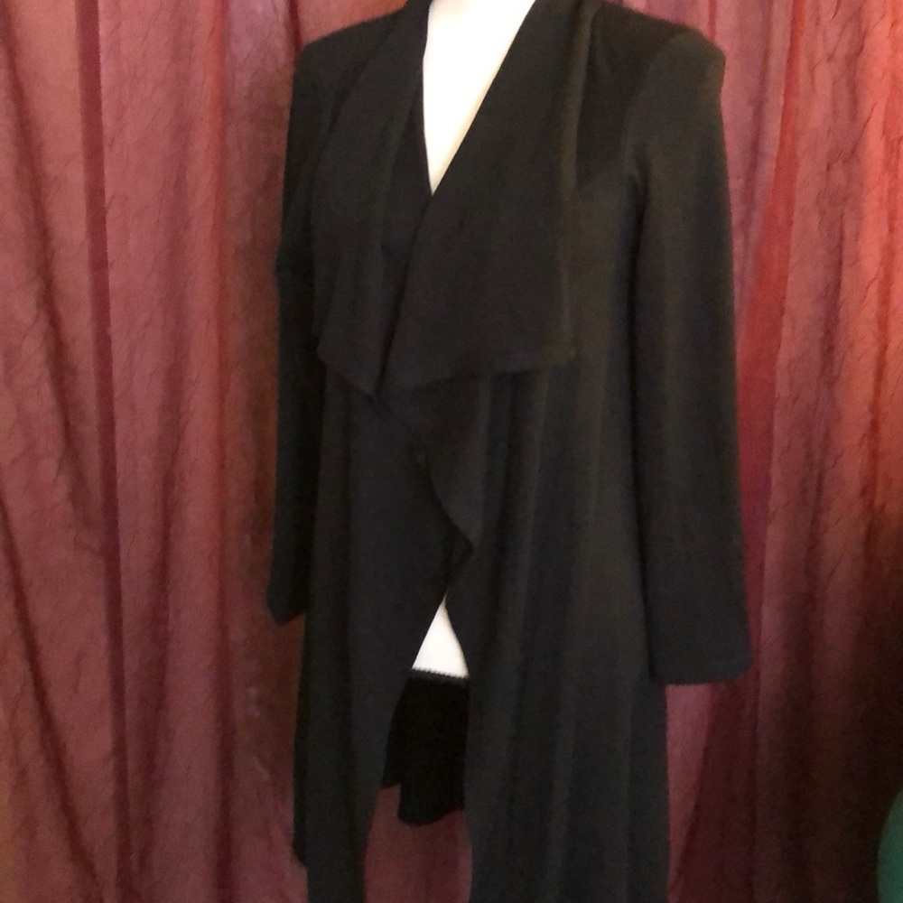 Girls Long Open Front Tunic